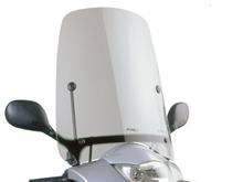 Windscherm Puig T.S. transparant / helder voor Honda SH 125i, SH 150i (07-08)