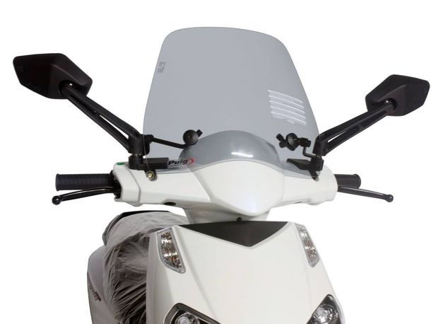 Pare-brise Puig Traffic Smoke pour Aprilia Sport City One 125