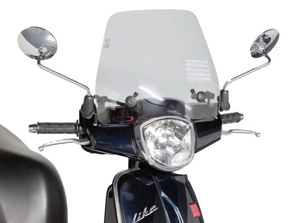 Pare-brise Puig Traffic Smoke pour Kymco Like 50, 125, 200i (09-14)