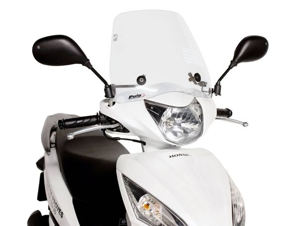 Pare-brise Puig Trafic transparent/clair pour Honda NSC Vision 50, 110 (11-14)
