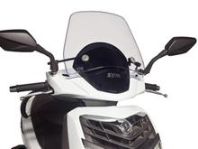 Puig Trafic windscherm transparant/helder voor SYM HD 200i EVO 08-14