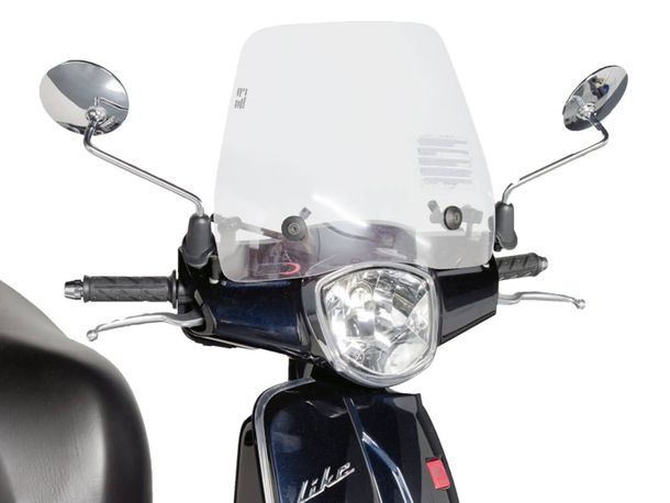 Pare-brise Puig Trafic transparent/clair pour Kymco Like 50, 125, 200i (09-14)