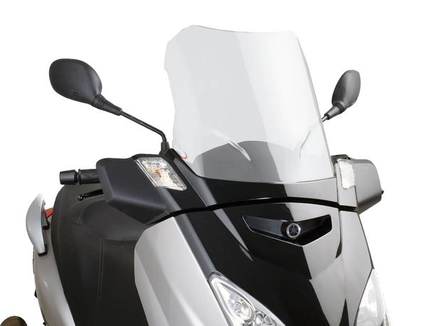 Puig V-Tech Line Touring Ecran Transparent/Transparent pour Yamaha X-Max 125 YP125R 06-09