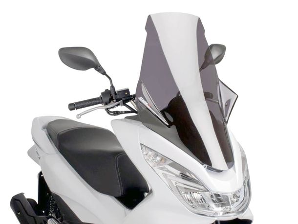 Pare-brise Puig V-Tech Touring Dark Smoke pour Honda PCX 125i 4T 14-JF57