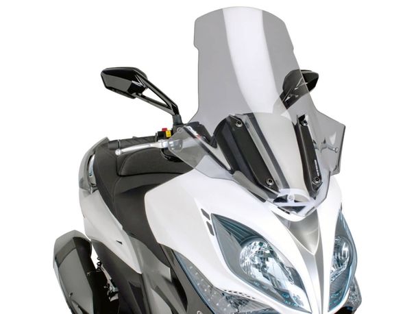 Pare-brise Puig V-Tech Touring Smoke pour Kymco Xciting 400i