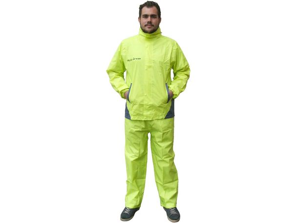 tuta antipioggia S-Line a due pezzi giallo - taglia XL