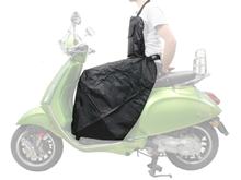 Tablier à roulettes S-line pour jambes et poitrine noir