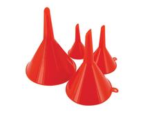 Set di imbuti in plastica, 4 pezzi