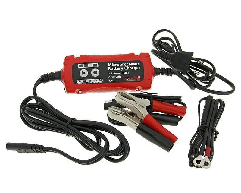 Battery charger Speeds BL150 for 6V/12V lead, MF, gel, 265Ah Heavy