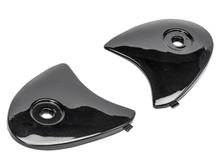 Zwarte zijkap voor Speeds Jet Sportive helm