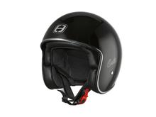 Casco Jet Cult de Speeds, color negro metálico, talla XL (61-62 cm)