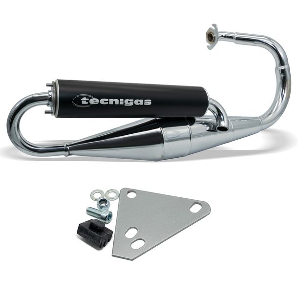 Escape Tecnigas Next-R Chrom para Kymco, SYM vertical