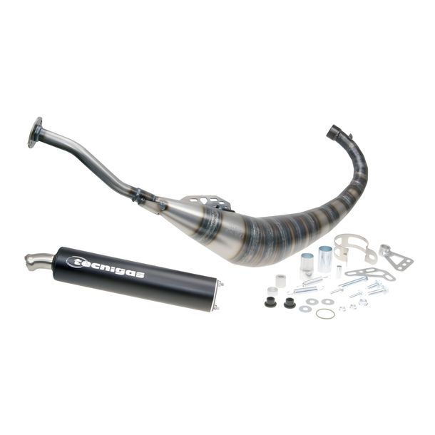 Auspuff Tecnigas E-Box mit Zulassung für Yamaha TZR, Aprilia RS50, Rieju RS (AM6)