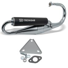 Échappement Tecnigas Next-R avec homologation, chromé pour Peugeot (98-)