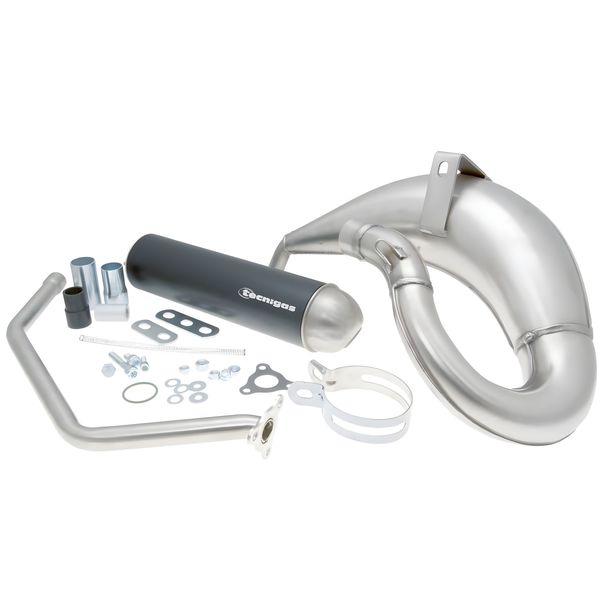 Auspuff Tecnigas E-NOX mit Zulassung für Rieju MRX RR SMX Spike2, MH Furia, Peugeot XP6