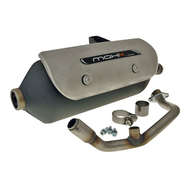 Scarico Tecnigas Maxi 4N con omologazione per Suzuki Burgman 125i 2007-