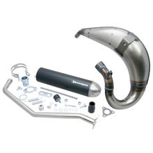 Escapamento Tecnigas E-NOX Aço com Homologação para Derbi Senda (00-), Aprilia RX/SX, Gilera RCR/SMT