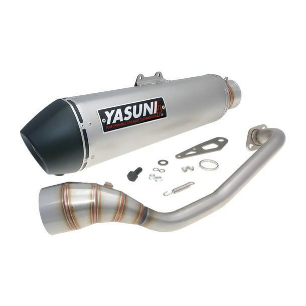 Yasuni Scooter 4 Titan Optic Exhaust System for Yamaha N-Max 125 cc