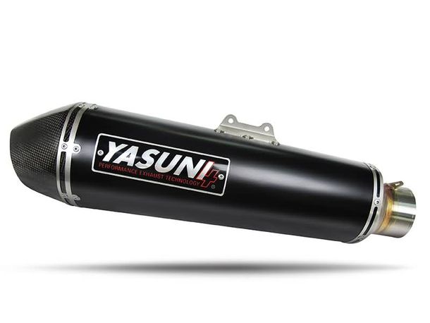 Auspuffanlage Yasuni Scooter 4 Black Edition mit Zulassung, Carbon für Vespa GTS Super GTV 250 / 300 ccm