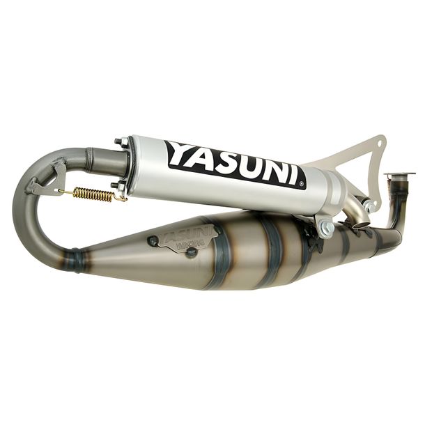Yasuni Carrera 16 aluminum exhaust system for Minarelli lying down