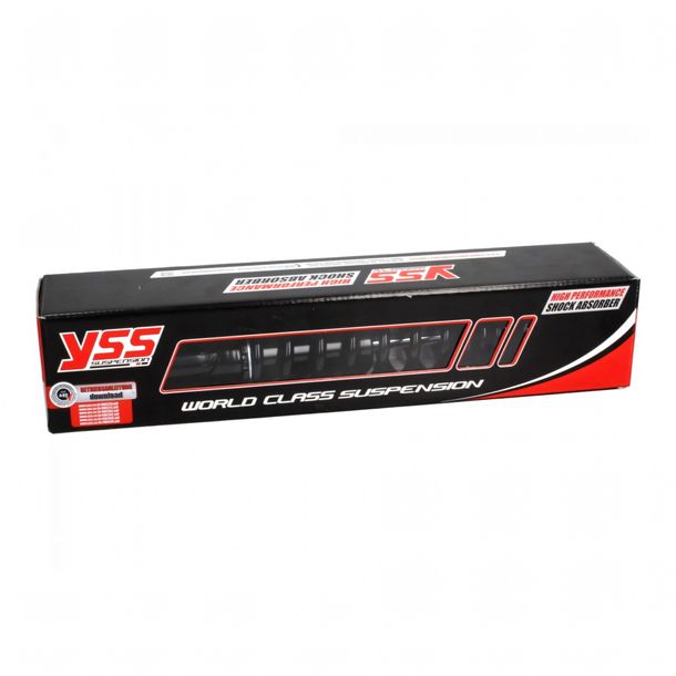 Amortisseur YSS Mono 290mm avec homologation pour Aprilia SR 50 / Kymco / Peugeot Speedfight 3 & 4 / Yamaha Why 50