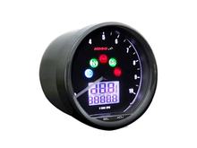 Tach Koso Digital Tachometer Multimeter D64 Custom Style schwarz LCD Display 10000 U/Min