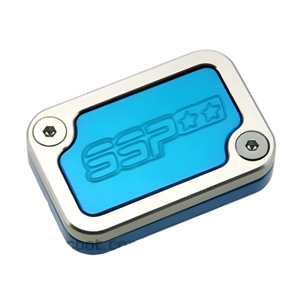 Cache cylindre de frein Stage6 Aprilia SR50 bleu anodisé