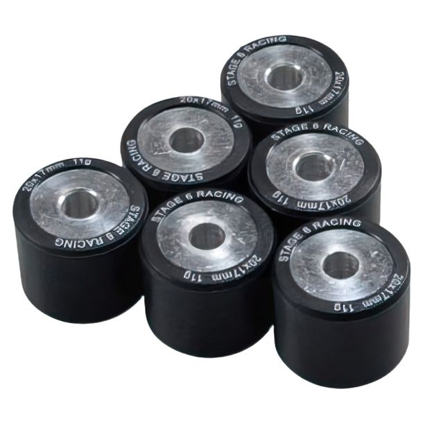 Variomatikgewichte Stage6 Satz Variorollen 20x17mm, 11,0g, 6 Stück