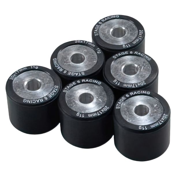 Variátorové válečky Stage6 sada variátorových rolí 20x17mm, 15,0g, 6 kusů