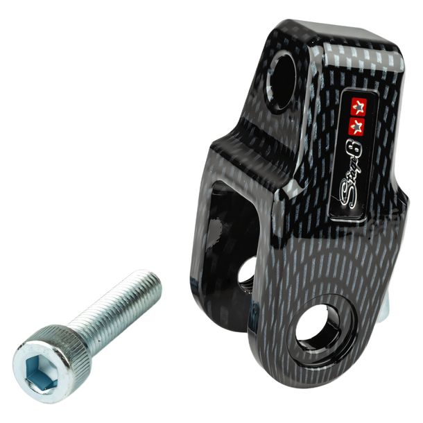 Podnośnik zestaw Stage6 CNC +40 mm Minarelli/Peugeot/Kymco droga prawny wygląd węgla
