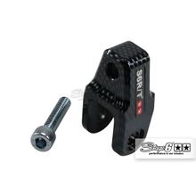 Höherlegungssatz Stage6 CNC +40mm Minarelli / für Peugeot / für Kymco mit Strassenzulassung Carbon-look