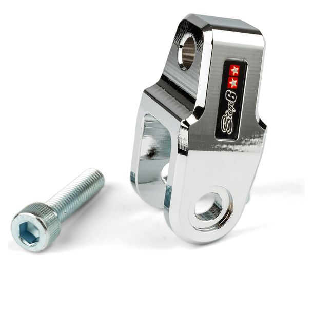 Lift kit Stage6 CNC +40mm Minarelli/Peugeot/Kymco road legal chrome