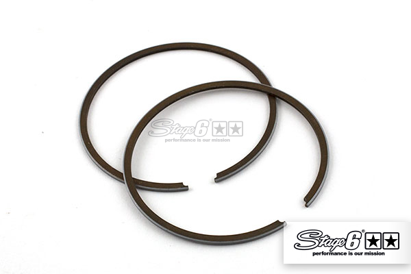 Piston rings Stage6 Streetrace 70cc, Minarelli