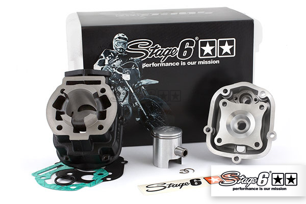 Zylinder Kit Stage6 Streetrace 50cc Derbi Euro3 – Bild 1