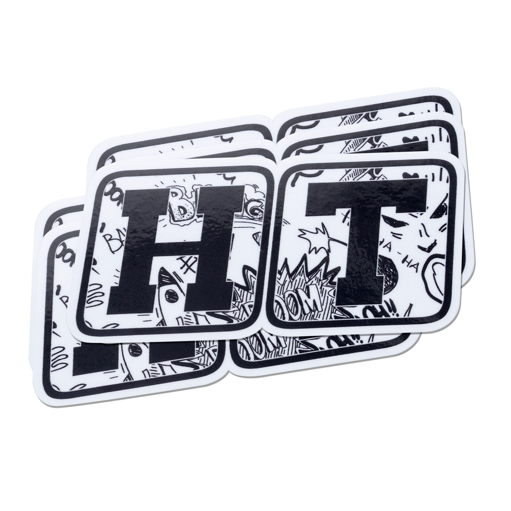 [Bundle] Stickers 10 x Heavy - Tuned, including logo white lettering ...