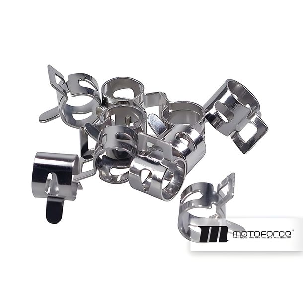 Set di clip a molla Motoforce d=6,0mm universale