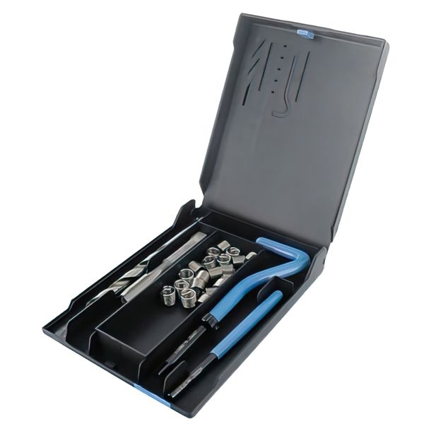 Motoforce Thread Repair Kit Pre-Drill Tap Insertion Tool 20x Insert M8x1.25
