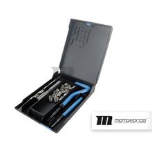 Gewindereparatursatz Motoforce Vorbohrer Gewindebohrer Eindrehwerkzeug 20x Einsatz M8x1.25