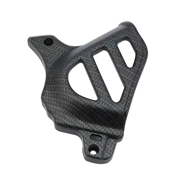 Cubre-cadena STR8, aspecto Carbono para Minarelli AM6
