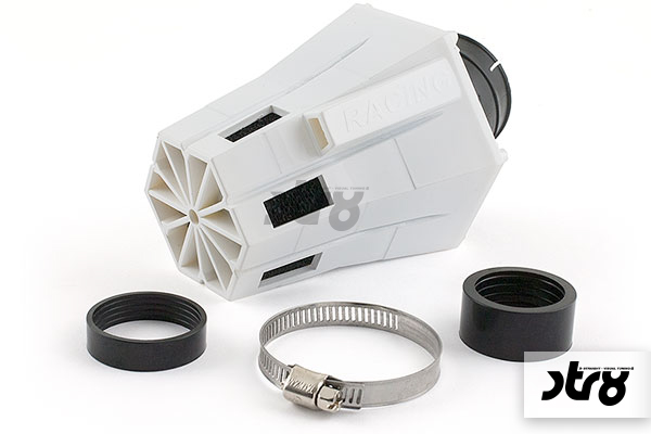 STR8 Evo 28-35mm gebogen wit/zwart schuimluchtfilter (OUTLET)