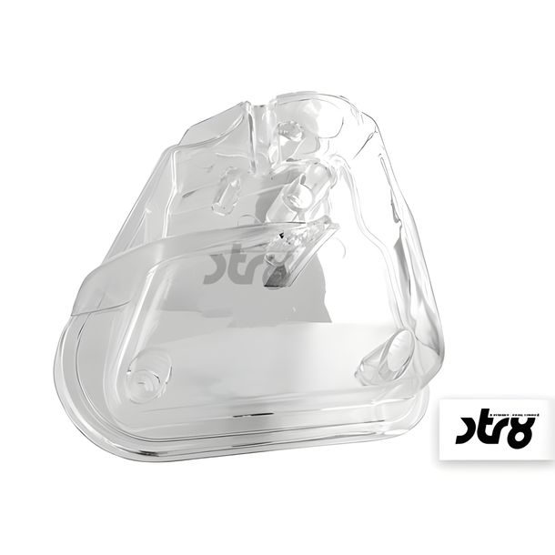 Tapa de la caja del filtro de aire STR8 Minarelli blanco transparente (OUTLET)