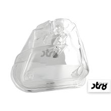 Luchtfilterkastel-afdekking STR8 Minarelli liggend wit transparant(UITLOOP)