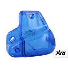 Luftfilterkasten-Abdeckung STR8 für Peugeot Speedfight blau transparent(AUSLAUF)