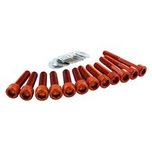 Tornillos de tapa de motor STR8 Minarelli naranja