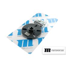 Stahovák primárního kola Motoforce Minarelli / Morini / Suzuki 3 šrouby rozteč šroubů 38 mm vnější průměr 64 mm pro Yamaha Aerox Cat, Aprilia SR Racing LC Malaguti