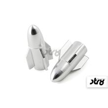 Ventilkappen Rocket STR8 verchromt