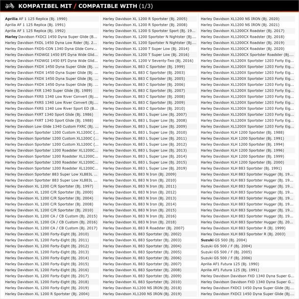 Gabelfedern Motorrad Satz Wirth 3070 Progressiv Straffere Federn mit ABE 2 Stück – Bild 6