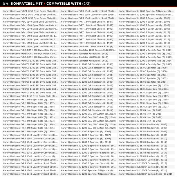 Gabelfedern Motorrad Satz Wirth 3070 Progressiv Straffere Federn mit ABE 2 Stück – Bild 7