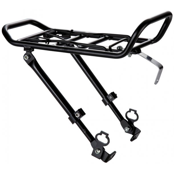 Gepäckträger Aluminium Schwarz einstellbar O-Stand für 24 - 28 Fahrräder