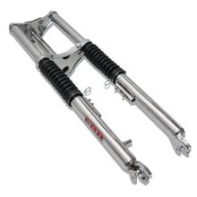 Sport Gabel EBR - Telegabel - Federgabel chrom für Sachs / Hercules Mofa Moped